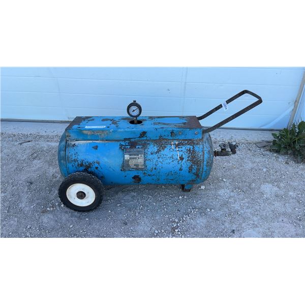 Anthes Western LKS Air Tank On Wheels with Pressure gauge