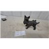 Image 1 : Cast Iron Scottish Terrier Figurine in Playful Standing Pose