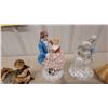 Image 4 : Collection of Porcelain Figurines: 10+ Pieces, Including Children, Couples, and Women