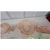 Image 3 : Vintage 1930s-1940s Depression Glass Lot Including Jeannette Windsor Yellow Plate