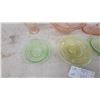 Image 6 : Vintage 1930s-1940s Depression Glass Lot Including Jeannette Windsor Yellow Plate