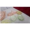 Image 7 : Vintage 1930s-1940s Depression Glass Lot Including Jeannette Windsor Yellow Plate