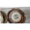 Image 3 : Assorted Framed Wall Art Including Miniature Portraits, Floral Prints, and "No Pets" Sign