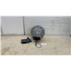 Image 1 : Solar-Powered LED Patio Light with Decorative Metal Sphere