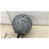 Image 3 : Solar-Powered LED Patio Light with Decorative Metal Sphere