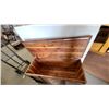 Image 5 : Lane Cedar Chest with Carved Details and Brass Hardware 25”×42”×17”