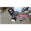 Image 4 : Radio Flyer Go-Kart Pedal Car with Black Seat, Steering Wheel, and Pedals