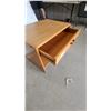 Image 4 : Modern Nightstand with Drawer and Open Shelf 20”×25”×18”