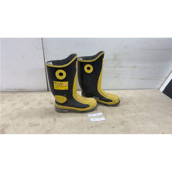 Acton Firefighter Boots, UL Classified, NFPA 1971, 1997 Edition, Size 8-1/2