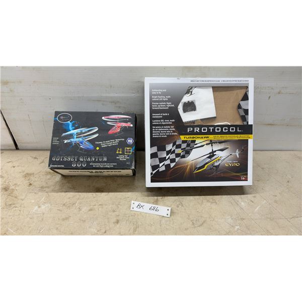 Protocol Turbohawk 3.5-Channel and Odyssey Quantum 300 Remote Controlled Helicopters