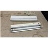 Image 2 : Fluorescent and LED Under-Cabinet Light Fixtures, Orange Clip-On Gooseneck Lamp