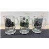 Image 2 : CN Rail Souvenir Beer Mugs, Sea World Cup, Pedestal Dessert Bowls