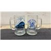 Image 4 : CN Rail Souvenir Beer Mugs, Sea World Cup, Pedestal Dessert Bowls