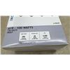 Image 3 : Standard A19 100-Watt 130-Volt Frosted Incandescent Light Bulbs, 4-Packs, Case of 120