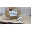 Image 1 : Case of Standard A19 Incandescent Frost Light Bulbs, 100 Watts, 130 Volts, 30 Four-Packs