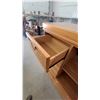 Image 7 : Oak Dresser with 5 Drawers and Cabinet Door 52.6”×33.6”×16”