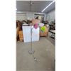 Image 1 : Multi-Color Floor Lamp with 4 Adjustable Heads: Pink, White, Green, and Blue Shades