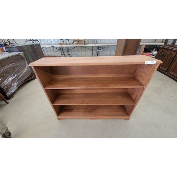Four-Tier Wooden Bookcase 35”×46”×10”