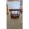 Image 1 : French Provincial Style End Table with Drawer and Lower Shelf 26”×22”×14”