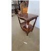 Image 2 : French Provincial Style End Table with Drawer and Lower Shelf 26”×22”×14”