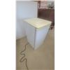 Image 3 : Danby Designer Compact Refrigerator, White and Cream, with Interior Shelving