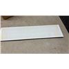Image 5 : Cristallo Horizon Glass Tiles, Silver, 4” x 16”, 26 Pieces
