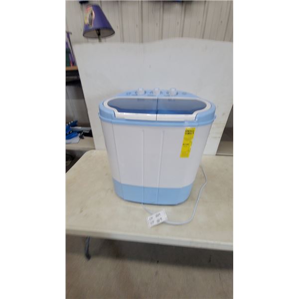 Pyle PyleUSA.com Portable Twin Tub Washer and Spin Dryer, Energy Guide Label