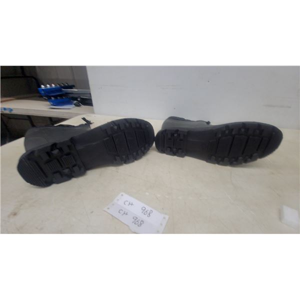 New Pair of Black insulated Rubber Boots, Size 12