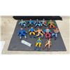 Image 1 : Vintage 1980s Mattel Masters of the Universe Action Figures, Skeletor, He-Man, Teela
