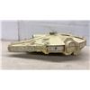 Image 2 : Vintage 1980’s Kenner Star Wars Millennium Falcon Toy Vehicle with Quad Laser Cannon