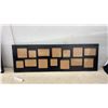 Image 4 : Black Multi-Opening Collage Picture Frames, Set of 2, 13 × 40 and 22 × 22”
