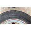 Image 5 : Goodyear Hi-Lander CT 4.80-12 Tubeless Trailer Tire on Rim and Trailer Rim