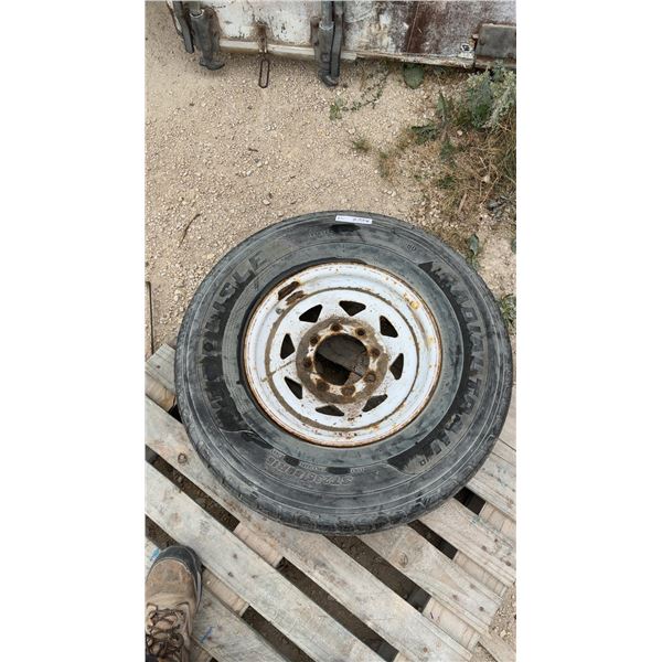 Carlisle Radial Trail ST235/80R16 Trailer Tire and Wheel