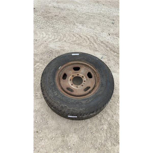 Continental Contitrac TR LT 275/70R18 125/122S Tire and Steel Wheel
