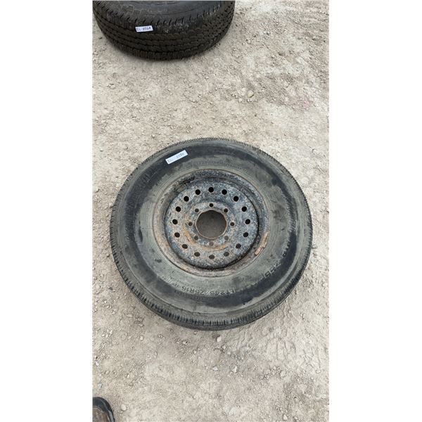 Bridgestone V-Steel R255 LT245/75R16 Radial Steel Belt Trailer Tire and Wheel