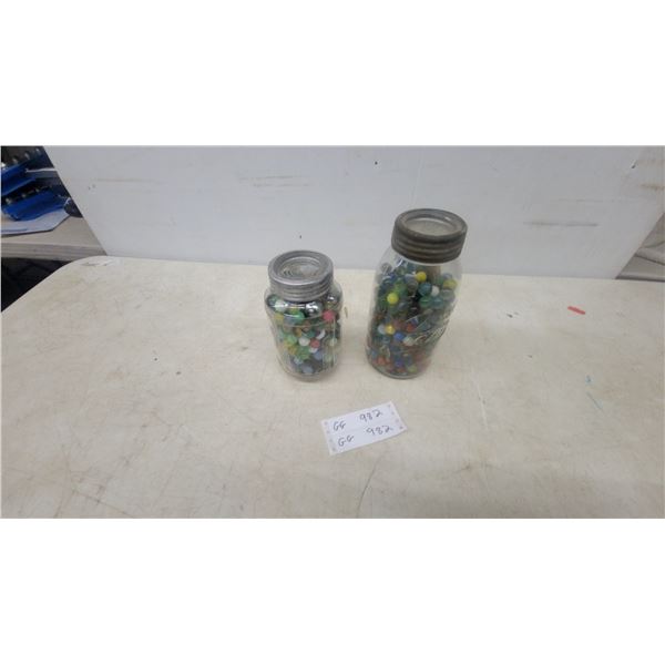 Two Jars of Marbles