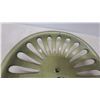 Image 4 : McCormick Tractor Seat, Cast Iron, Slatted, Green Paint