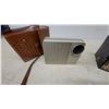 Image 2 : CBS Columbia Transistor Radio, Kodak Brownie Target Six-20 Camera, and Leather Case