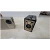 Image 3 : CBS Columbia Transistor Radio, Kodak Brownie Target Six-20 Camera, and Leather Case