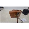 Image 7 : CBS Columbia Transistor Radio, Kodak Brownie Target Six-20 Camera, and Leather Case
