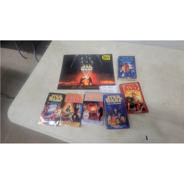 Star Wars Books: X-Wing, Jedi Search, Champions of the Force, Heir to the Empire, The Paradise Snar