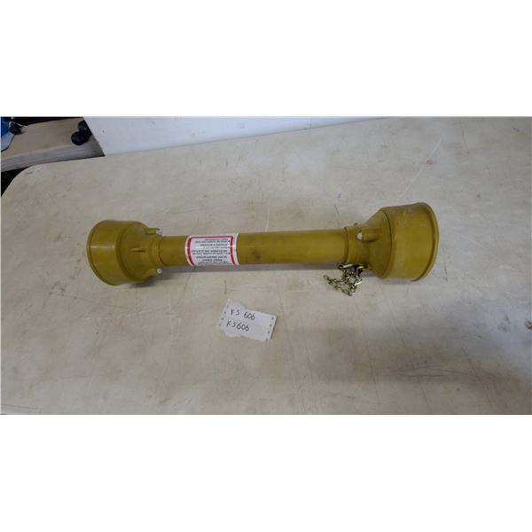 PTO Shaft with Safety Shield and Chain