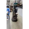 Image 4 : Decorative Resin Water Fountain with Antique Hand Pump, Weathered Posts, and Stacked Pots