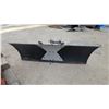 Image 2 : Snow Plow Blade and Mount, Black and Gray, 52” for quad