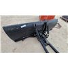 Image 4 : Snow Plow Blade and Mount, Black and Gray, 52” for quad