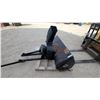 Image 4 : Snow Blower Attachment with Auger, Chute, for yard tractor 44”