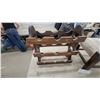 Image 5 : Wooden Stool with Upholstered Seat and Bottle Wine Racks