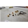 Image 1 : Collection of Thimbles and Magnifying Glass