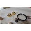 Image 4 : Collection of Thimbles and Magnifying Glass