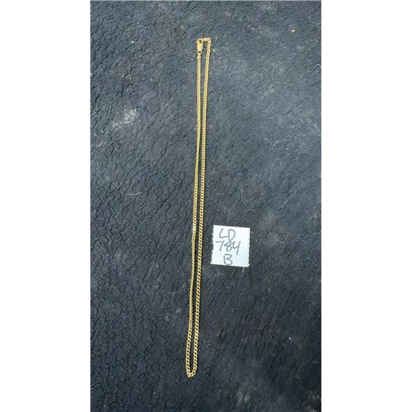 10K Cuban Link Necklace, Total Weight 8 Grams, Approx. 10”